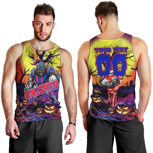 We Are Knights Halloween Men Tank Top Pumpkin Scary Spooky Season - Aussie Hoodie
