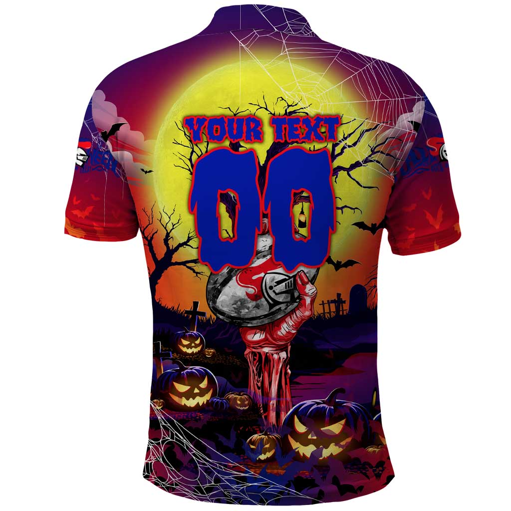 We Are Knights Halloween Polo Shirt Pumpkin Scary Spooky Season - Aussie Hoodie