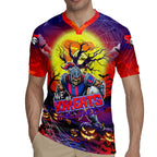 We Are Knights Halloween Rugby Jersey Pumpkin Scary Spooky Season - Aussie Hoodie