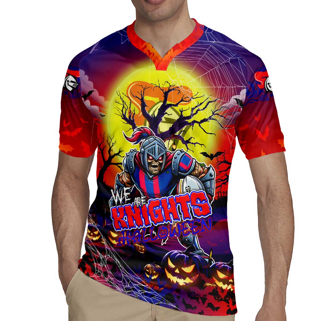 We Are Knights Halloween Rugby Jersey Pumpkin Scary Spooky Season - Aussie Hoodie