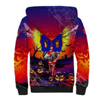We Are Knights Halloween Sherpa Hoodie Pumpkin Scary Spooky Season - Aussie Hoodie