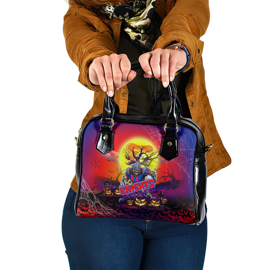 We Are Knights Halloween Shoulder Handbag Pumpkin Scary Spooky Season - Aussie Hoodie