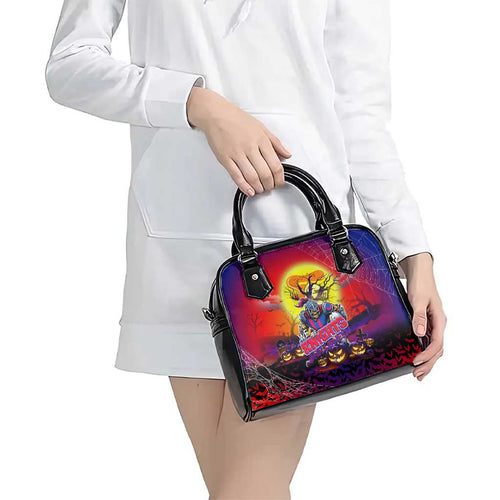 We Are Knights Halloween Shoulder Handbag Pumpkin Scary Spooky Season - Aussie Hoodie