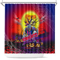 We Are Knights Halloween Shower Curtain Pumpkin Scary Spooky Season - Aussie Hoodie