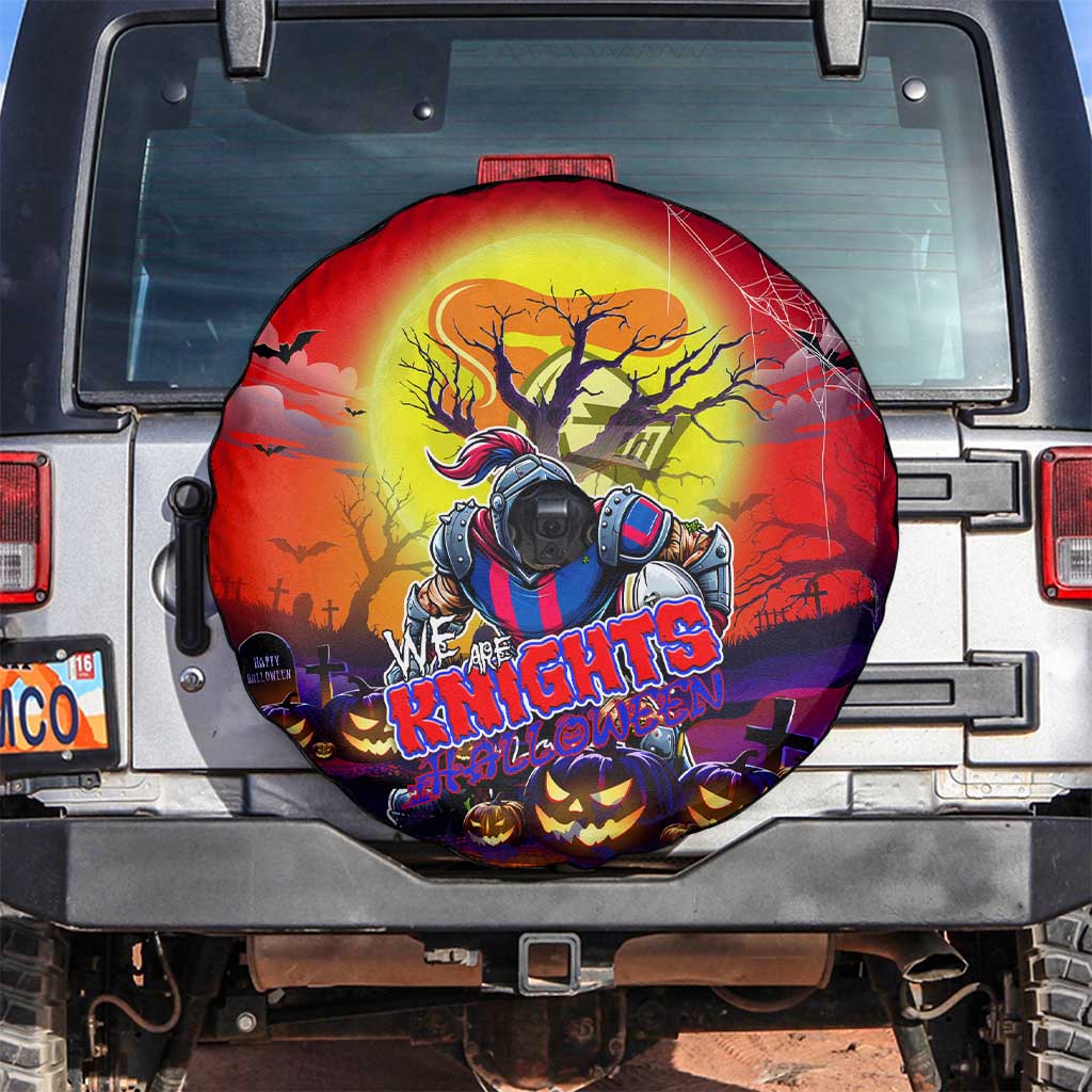 We Are Knights Halloween Spare Tire Cover Pumpkin Scary Spooky Season - Aussie Hoodie