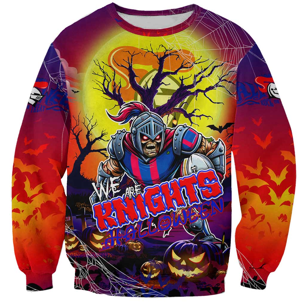 We Are Knights Halloween Sweatshirt Pumpkin Scary Spooky Season - Aussie Hoodie