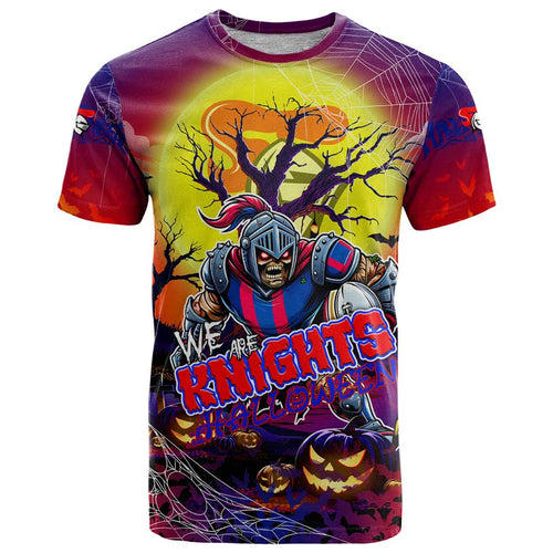 We Are Knights Halloween T Shirt Pumpkin Scary Spooky Season - Aussie Hoodie