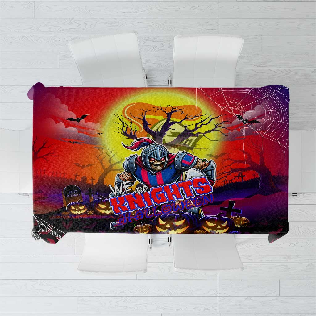 We Are Knights Halloween Tablecloth Pumpkin Scary Spooky Season - Aussie Hoodie