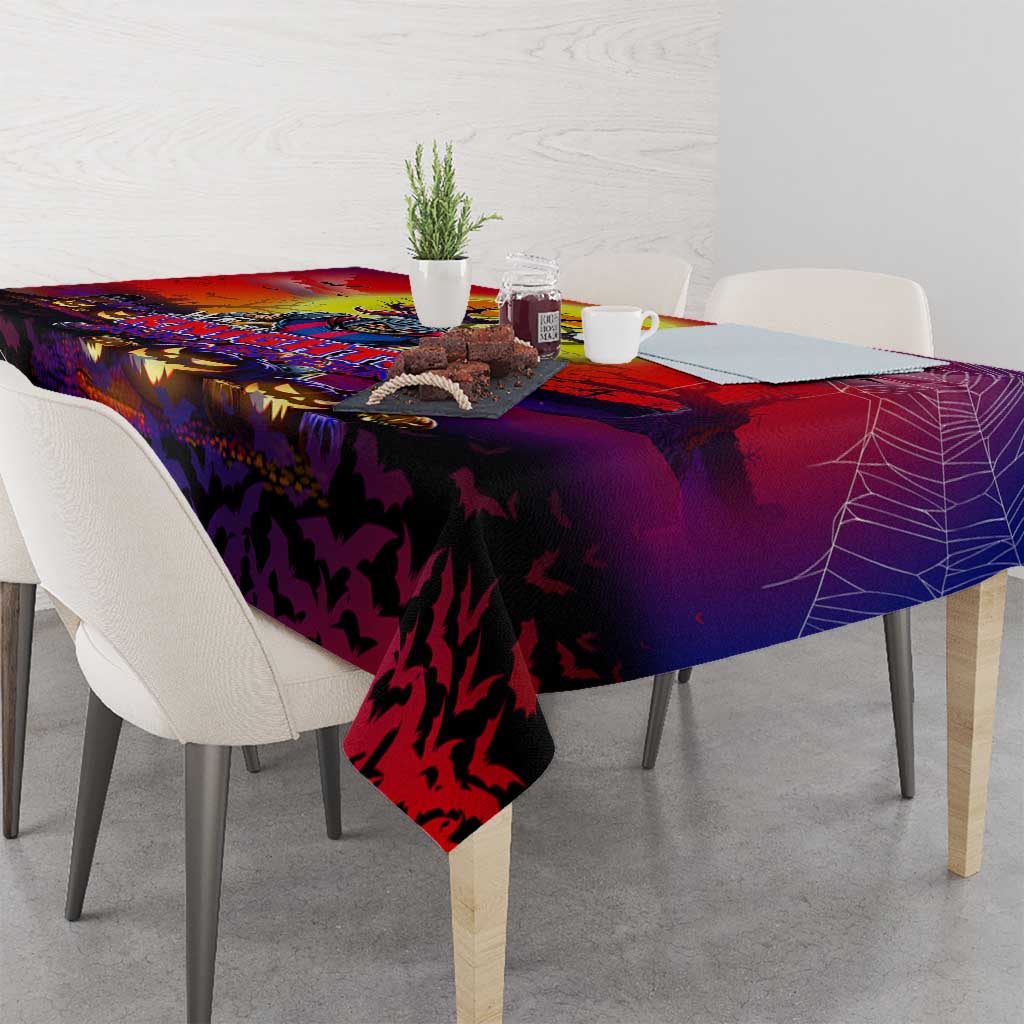 We Are Knights Halloween Tablecloth Pumpkin Scary Spooky Season - Aussie Hoodie