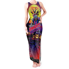 We Are Knights Halloween Tank Maxi Dress Pumpkin Scary Spooky Season - Aussie Hoodie