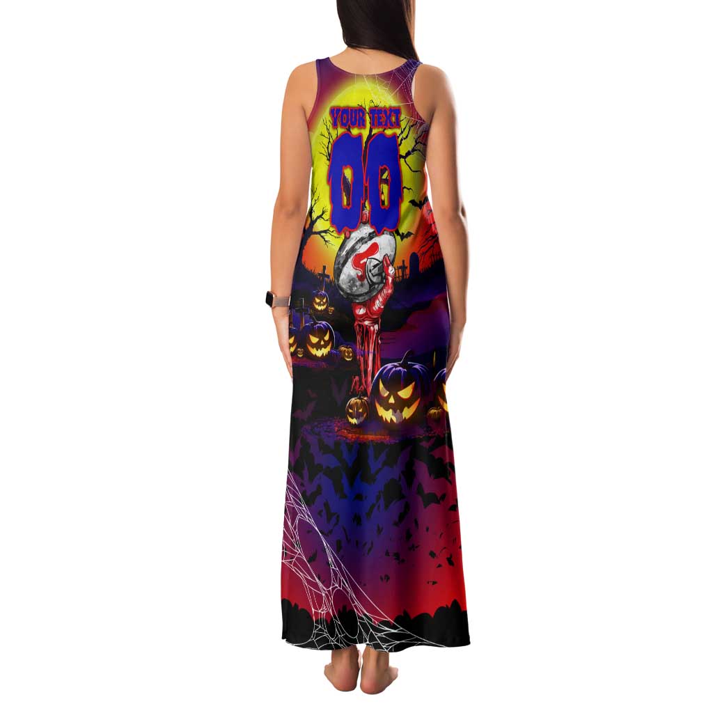 We Are Knights Halloween Tank Maxi Dress Pumpkin Scary Spooky Season - Aussie Hoodie