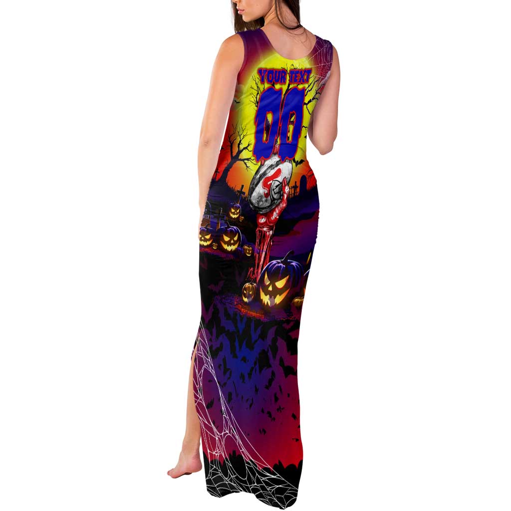 We Are Knights Halloween Tank Maxi Dress Pumpkin Scary Spooky Season - Aussie Hoodie