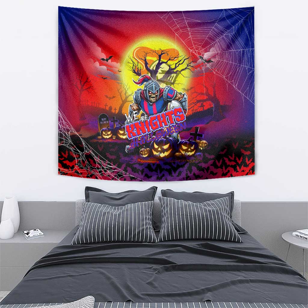 We Are Knights Halloween Tapestry Pumpkin Scary Spooky Season - Aussie Hoodie