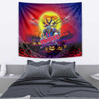 We Are Knights Halloween Tapestry Pumpkin Scary Spooky Season - Aussie Hoodie