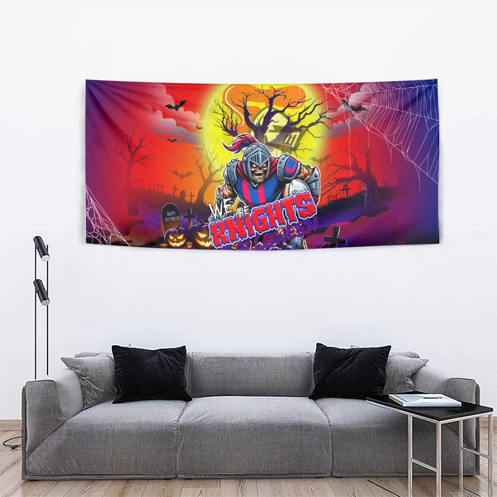 We Are Knights Halloween Tapestry Pumpkin Scary Spooky Season - Aussie Hoodie