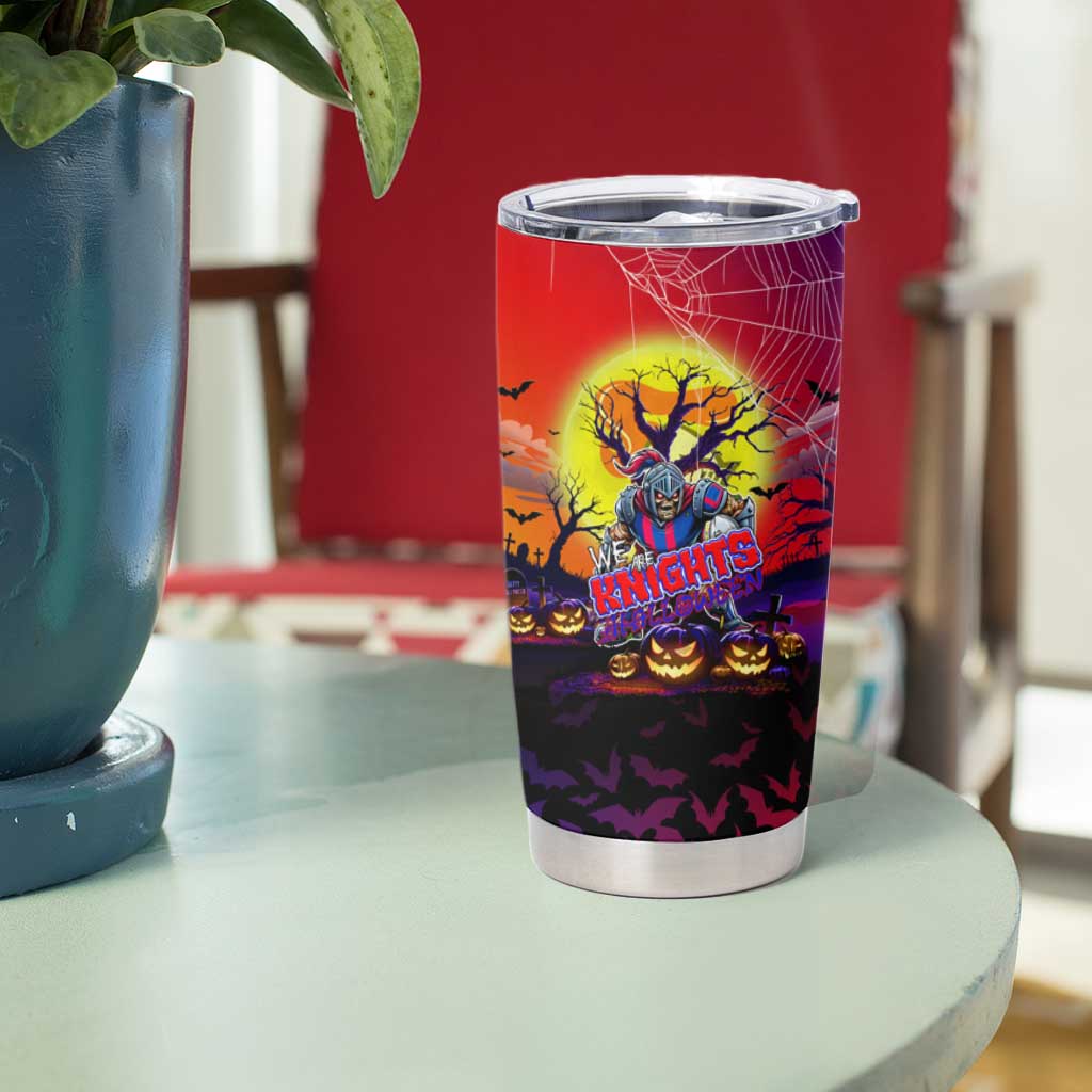 We Are Knights Halloween Tumbler Cup Pumpkin Scary Spooky Season - Aussie Hoodie
