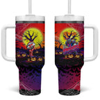 We Are Knights Halloween Tumbler With Handle Pumpkin Scary Spooky Season - Aussie Hoodie