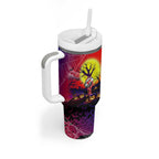 We Are Knights Halloween Tumbler With Handle Pumpkin Scary Spooky Season - Aussie Hoodie