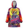 We Are Knights Halloween Wearable Blanket Hoodie Pumpkin Scary Spooky Season - Aussie Hoodie