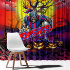 We Are Knights Halloween Window Curtain Pumpkin Scary Spooky Season - Aussie Hoodie