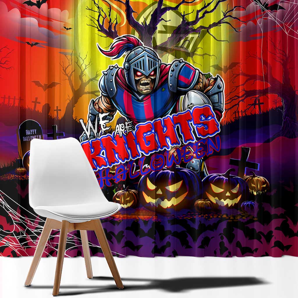 We Are Knights Halloween Window Curtain Pumpkin Scary Spooky Season - Aussie Hoodie
