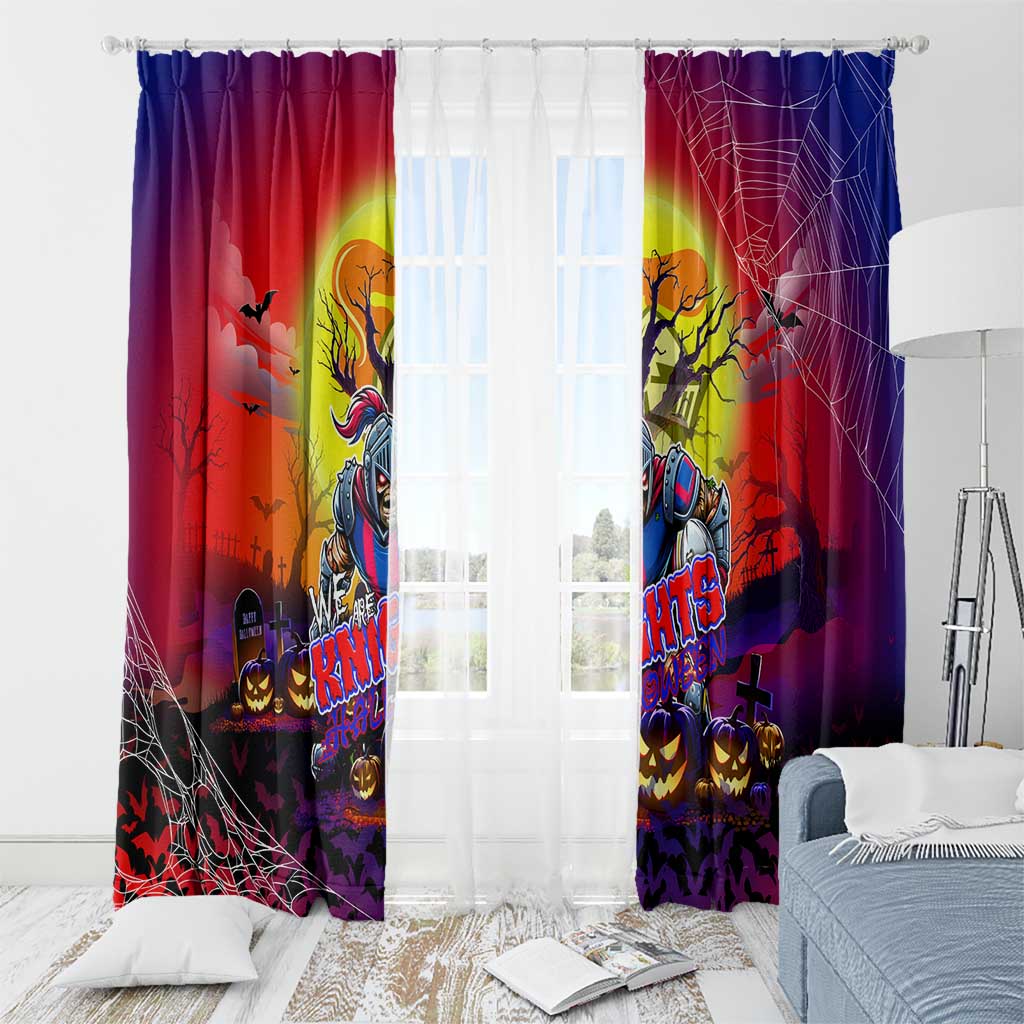 We Are Knights Halloween Window Curtain Pumpkin Scary Spooky Season - Aussie Hoodie