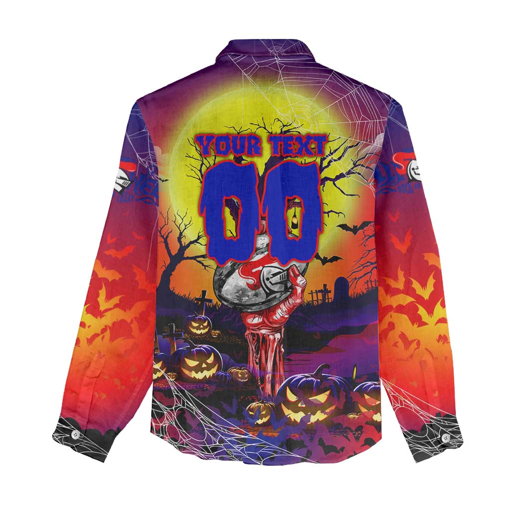 We Are Knights Halloween Women Casual Shirt Pumpkin Scary Spooky Season - Aussie Hoodie