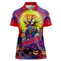 We Are Knights Halloween Women Polo Shirt Pumpkin Scary Spooky Season - Aussie Hoodie
