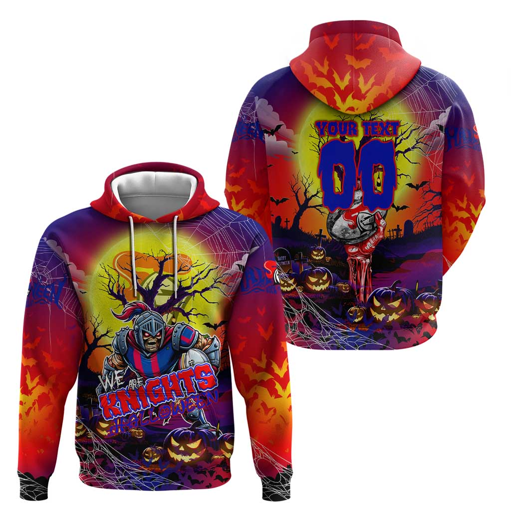 We Are Knights Halloween Zip Hoodie Pumpkin Scary Spooky Season - Aussie Hoodie