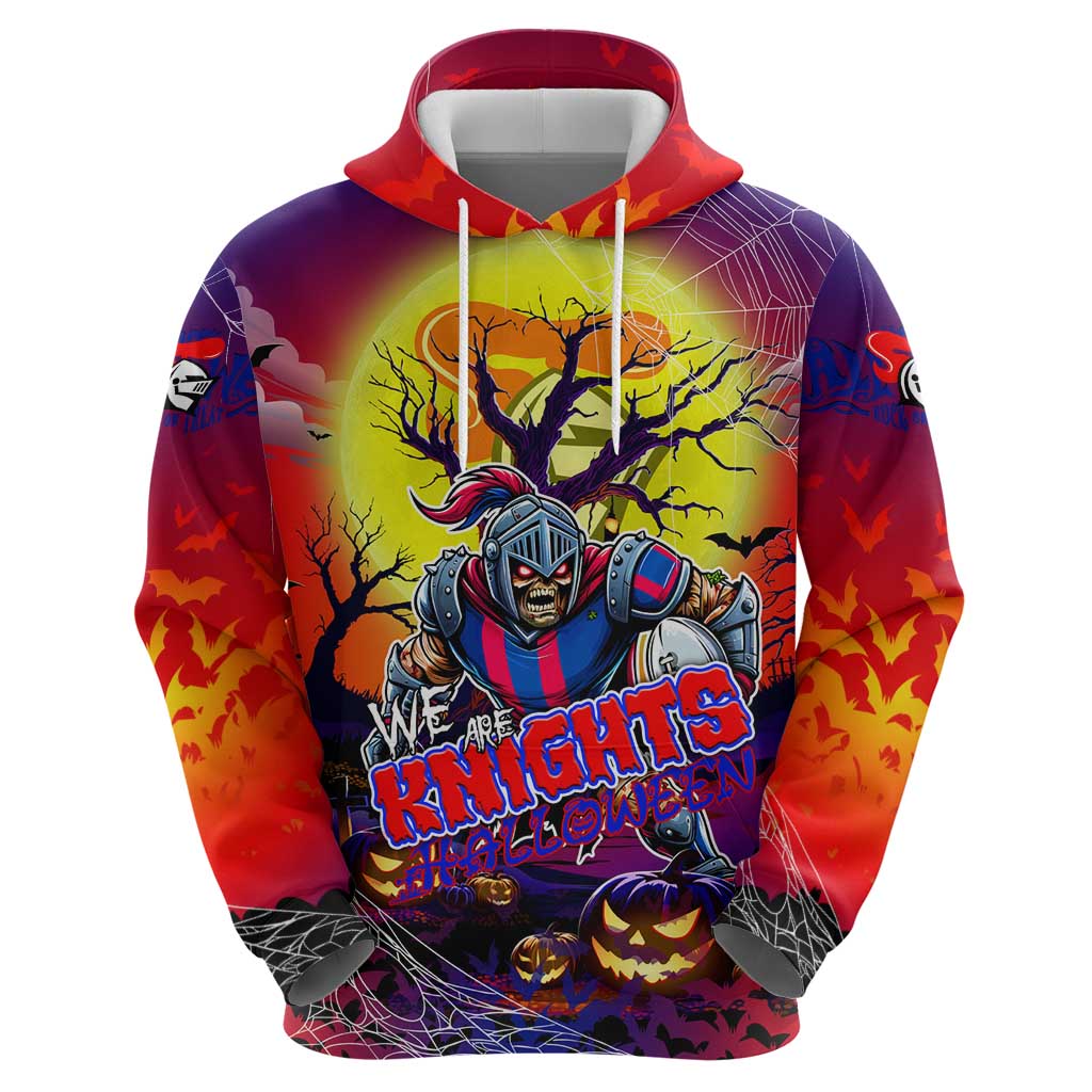 We Are Knights Halloween Zip Hoodie Pumpkin Scary Spooky Season - Aussie Hoodie