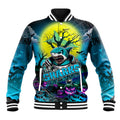 We Are Sharks Halloween Baseball Jacket Pumpkin Scary Spooky Season - Aussie Hoodie