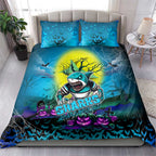 We Are Sharks Halloween Bedding Set Pumpkin Scary Spooky Season - Aussie Hoodie