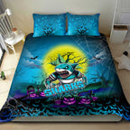 We Are Sharks Halloween Bedding Set Pumpkin Scary Spooky Season - Aussie Hoodie