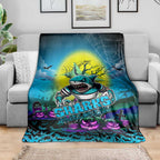 We Are Sharks Halloween Blanket Pumpkin Scary Spooky Season - Aussie Hoodie
