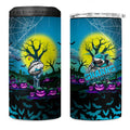 We Are Sharks Halloween 4 in 1 Can Cooler Tumbler Pumpkin Scary Spooky Season - Aussie Hoodie