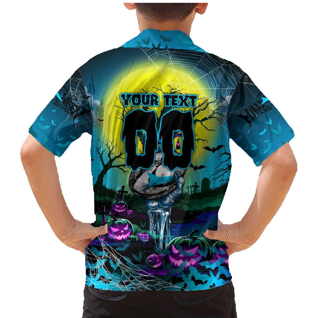 We Are Sharks Halloween Family Matching Mermaid Dress and Hawaiian Shirt Pumpkin Scary Spooky Season - Aussie Hoodie