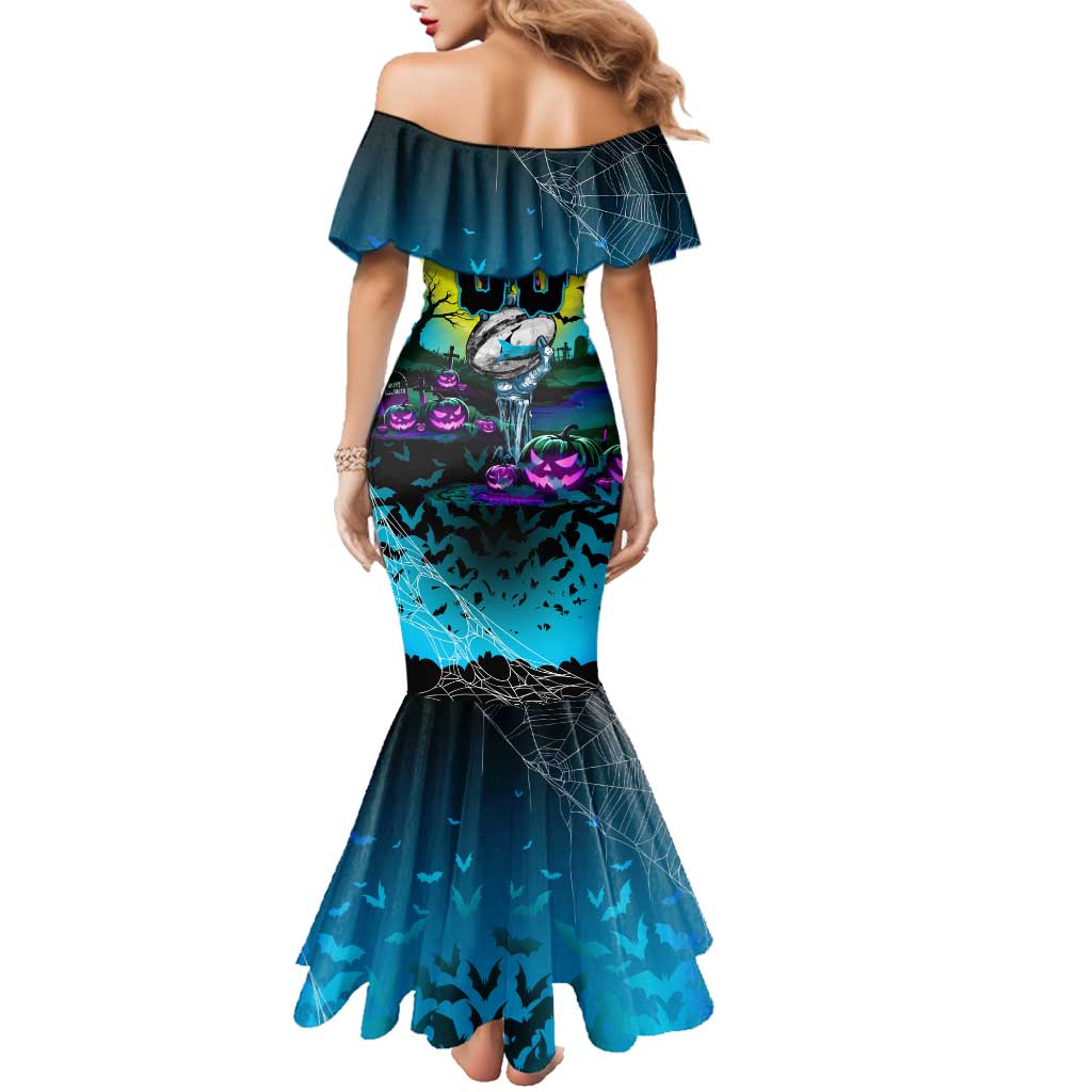 We Are Sharks Halloween Family Matching Mermaid Dress and Hawaiian Shirt Pumpkin Scary Spooky Season - Aussie Hoodie