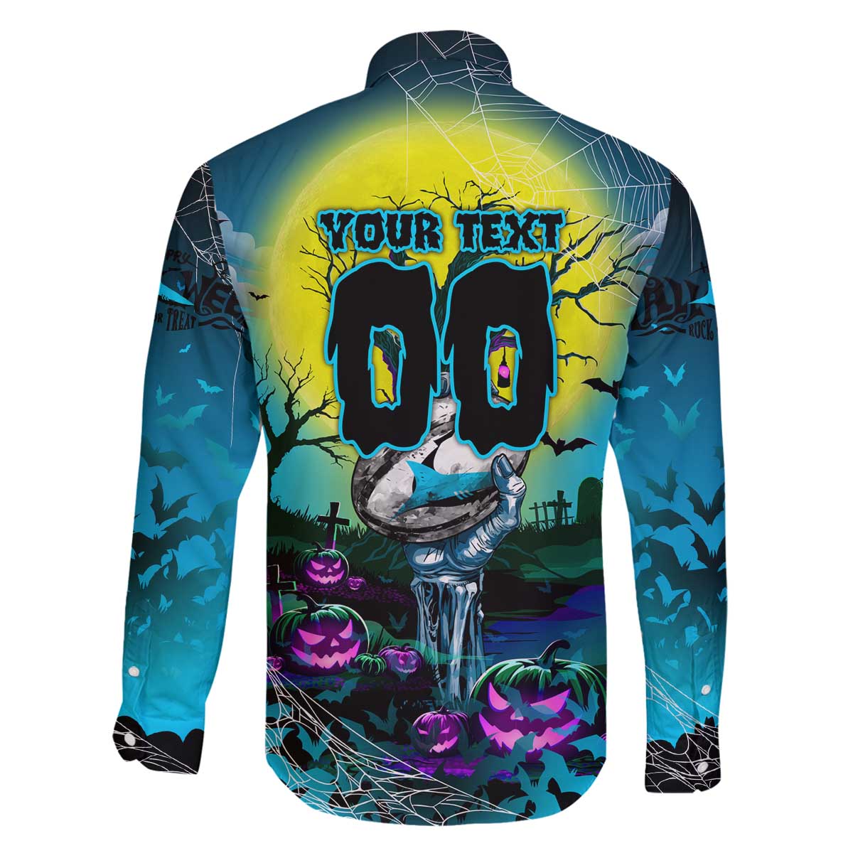 We Are Sharks Halloween Family Matching Off The Shoulder Long Sleeve Dress and Hawaiian Shirt Pumpkin Scary Spooky Season - Aussie Hoodie
