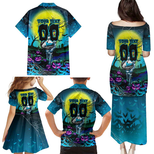 We Are Sharks Halloween Family Matching Puletasi and Hawaiian Shirt Pumpkin Scary Spooky Season - Aussie Hoodie