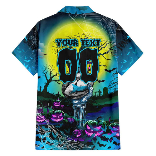 We Are Sharks Halloween Family Matching Puletasi and Hawaiian Shirt Pumpkin Scary Spooky Season - Aussie Hoodie