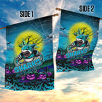 We Are Sharks Halloween Garden Flag Pumpkin Scary Spooky Season - Aussie Hoodie