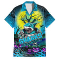 We Are Sharks Halloween Hawaiian Shirt Pumpkin Scary Spooky Season - Aussie Hoodie