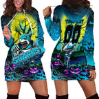 We Are Sharks Halloween Hoodie Dress Pumpkin Scary Spooky Season - Aussie Hoodie