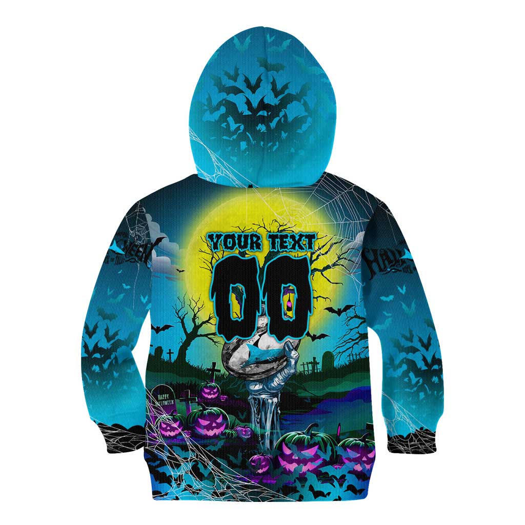 We Are Sharks Halloween Kid Hoodie Pumpkin Scary Spooky Season - Aussie Hoodie