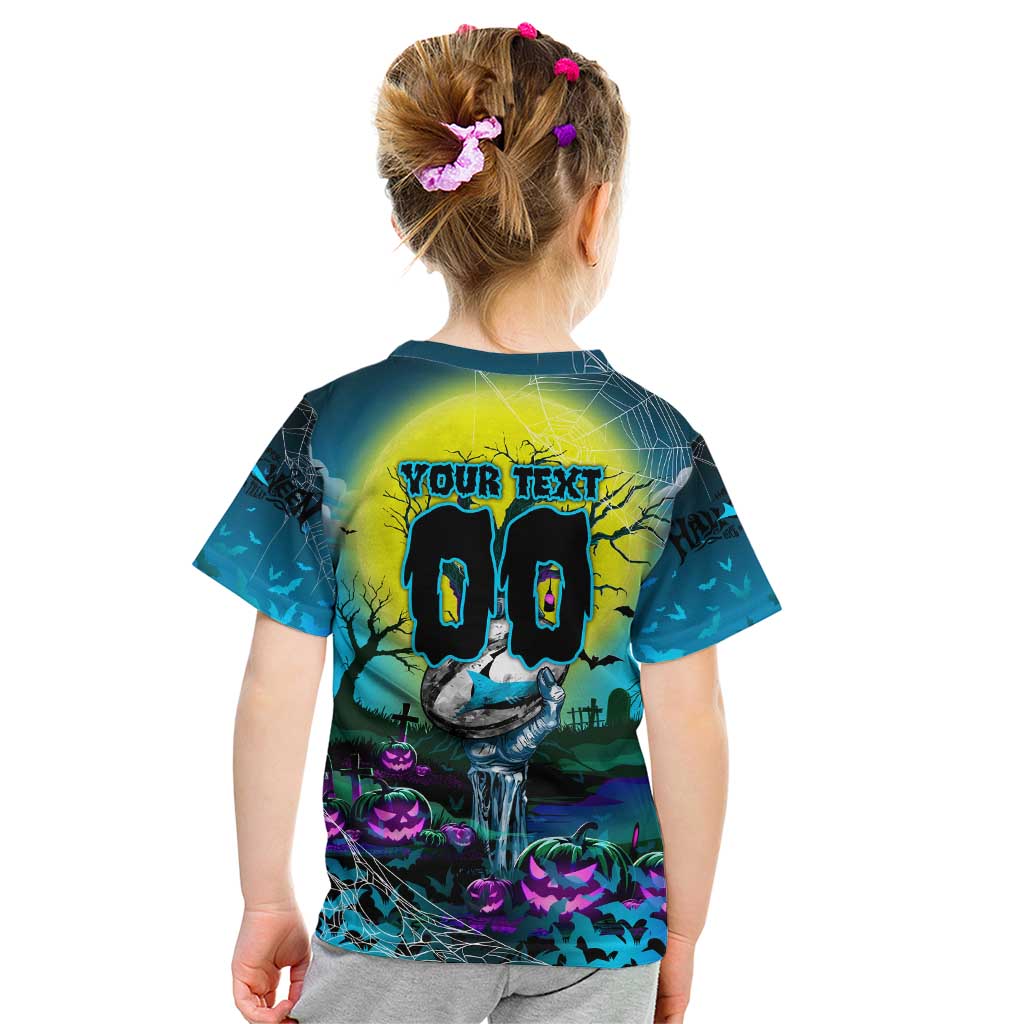We Are Sharks Halloween Kid T Shirt Pumpkin Scary Spooky Season - Aussie Hoodie
