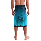We Are Sharks Halloween Lavalava Pumpkin Scary Spooky Season - Aussie Hoodie