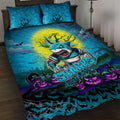 We Are Sharks Halloween Quilt Bed Set Pumpkin Scary Spooky Season - Aussie Hoodie