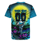 We Are Sharks Halloween Rugby Jersey Pumpkin Scary Spooky Season - Aussie Hoodie