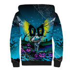 We Are Sharks Halloween Sherpa Hoodie Pumpkin Scary Spooky Season - Aussie Hoodie