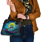 We Are Sharks Halloween Shoulder Handbag Pumpkin Scary Spooky Season - Aussie Hoodie